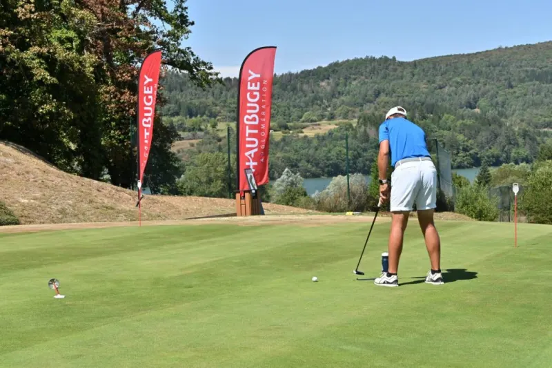 Golf du Haut Bugey — vue